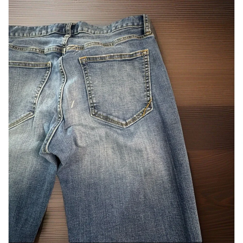 Banana Republic Premium Performance Jeans Mens 31x30 Slim Stretch Denim Blue